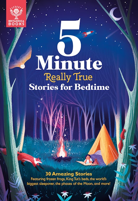 Book cover image for 5-Minute Really True Stories for Bedtime ISBN: 9781912920655